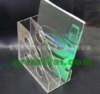 【有机玻璃文件架(图)义乌厂家直销报纸书刊杂志展示架书店展示架】价格,厂家,图片,玻璃工艺品,金华市韦海有机玻璃制品-